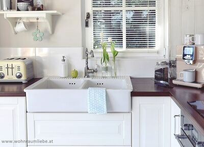 Stylingtipp für die Küche: Dekorative Geschirr- sowie Handtücher